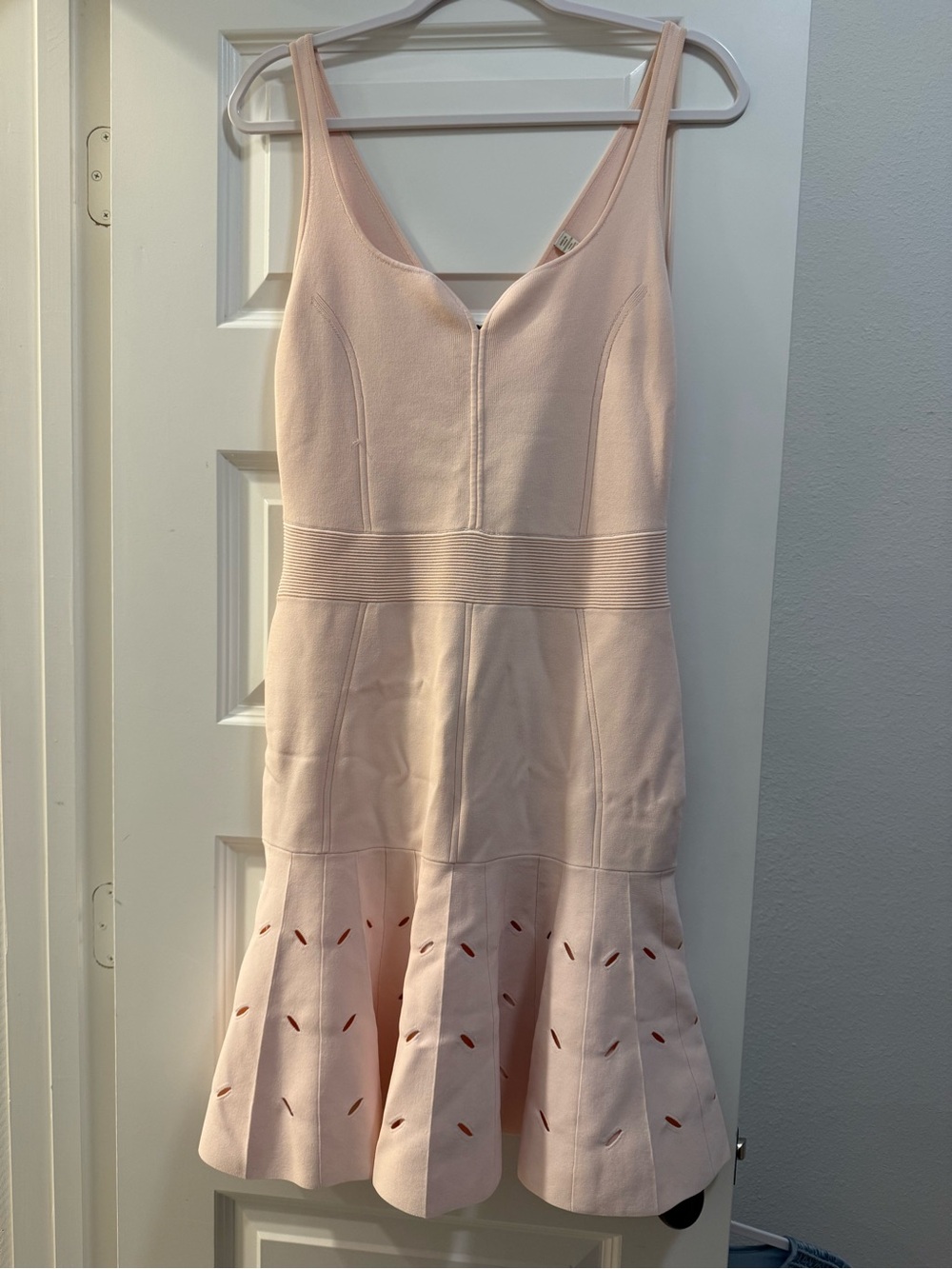 Ted Baker Light Pink Sleeveless Fit & Flare Dress